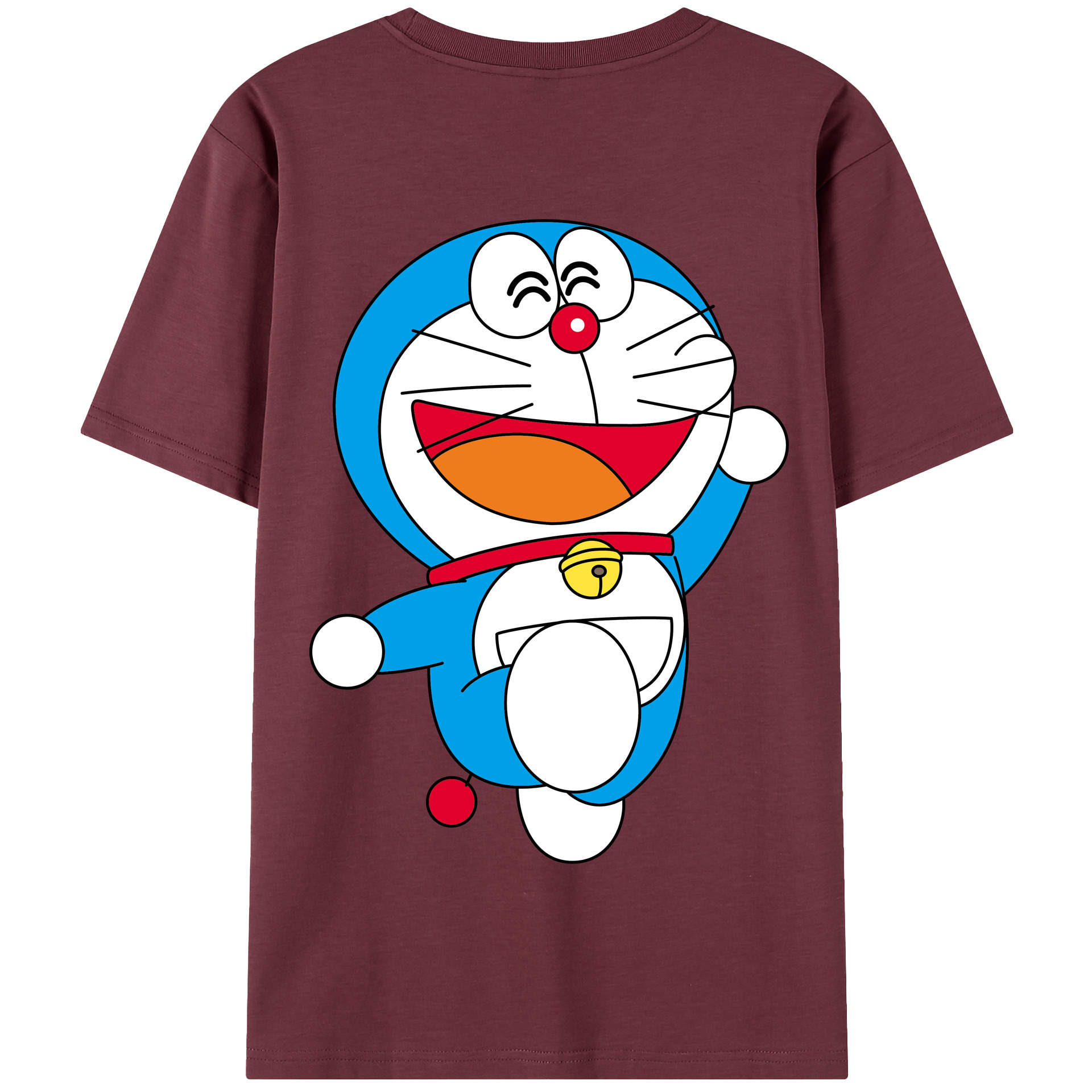 （画像用） ドラえもん Doraemon 綿100％半袖Tシャツ（背面プリント）